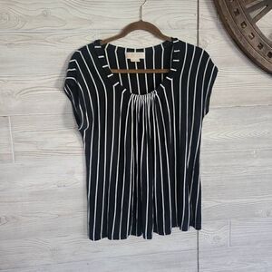 Michael Kors Striped Shirt Womens SZ S Designer
